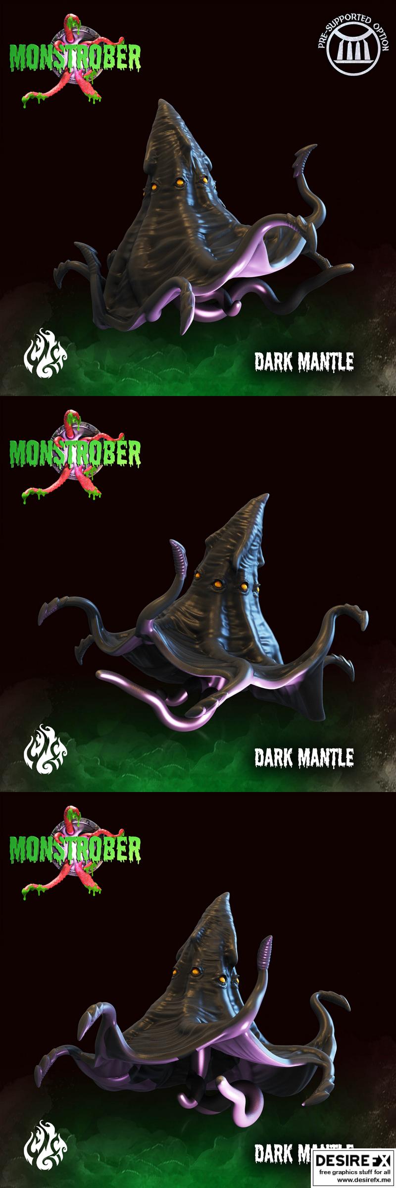 暗影战甲——3D打印模型|Dark Mantle – 3D Print Model
