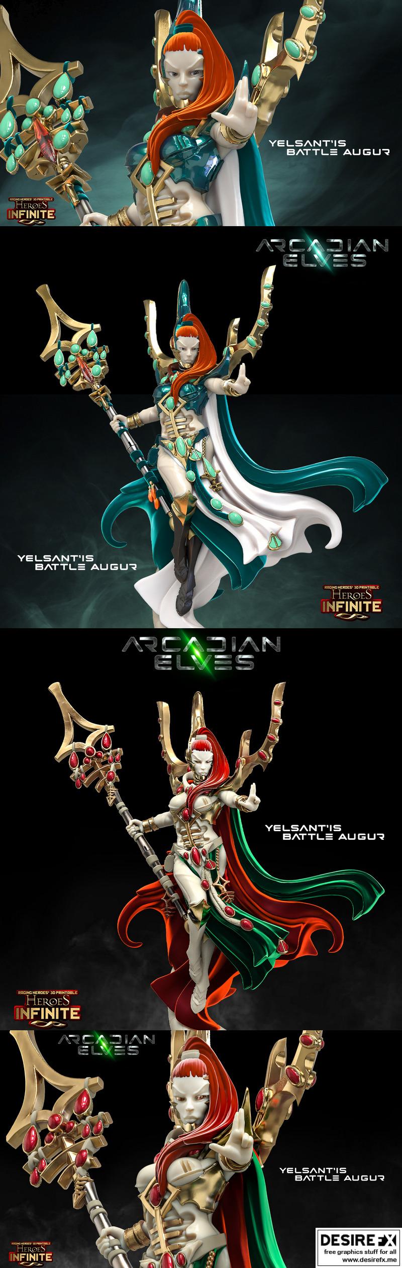 Yelsant的战前预言 3D打印模型|Yelsant’Is Battle Augur – 3D Print Model