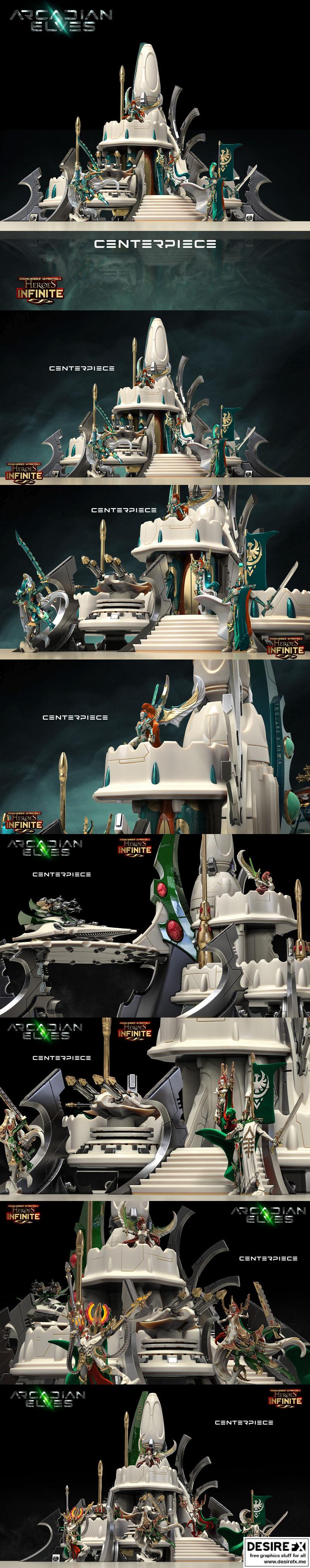 中心展品 - 3D打印模型 - 动漫游戏角色|Centerpiece – 3D Print Model