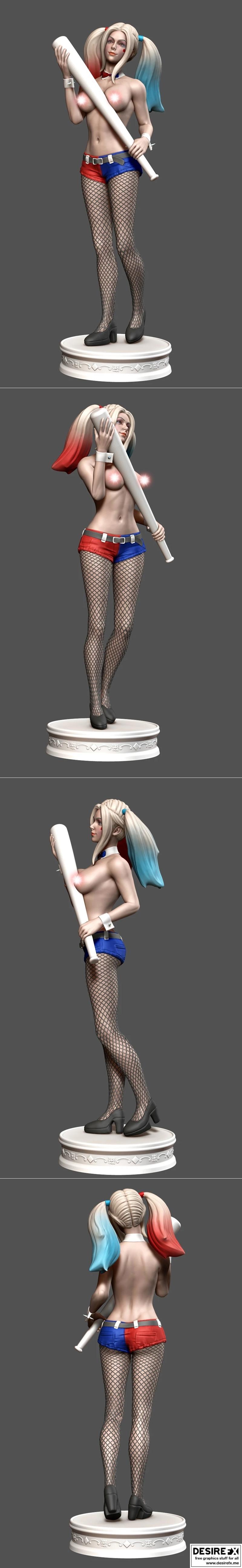 史诗海盗——兔奎因——3D打印模型|Epic Pirates – Bunny Quinn – 3D Print Model STL