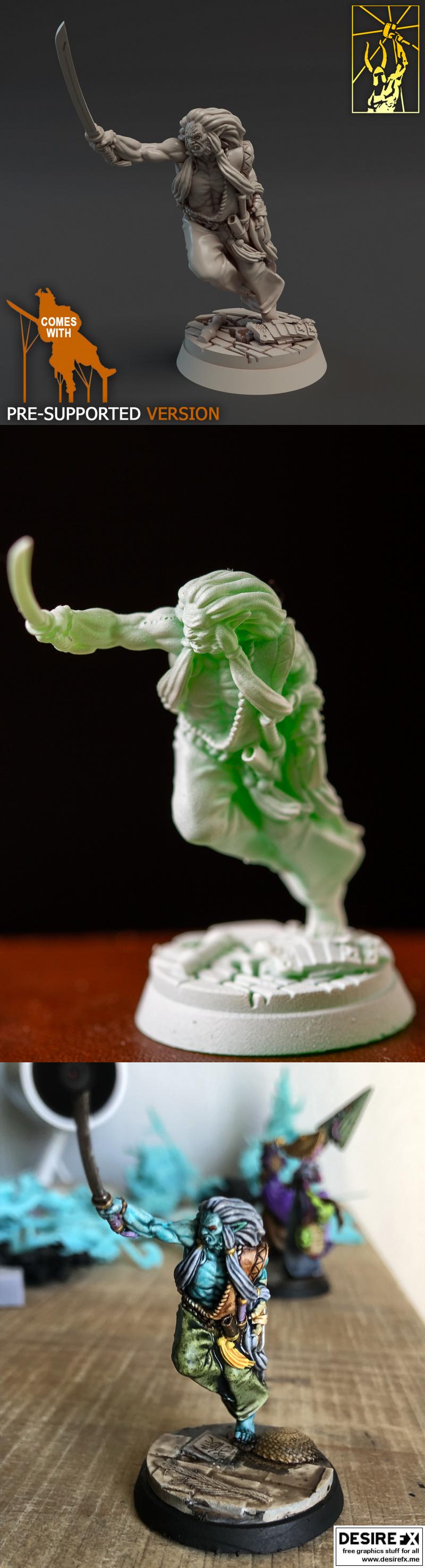 狮族模型：动漫游戏3D打印雕塑|Lion – 3D Print Model