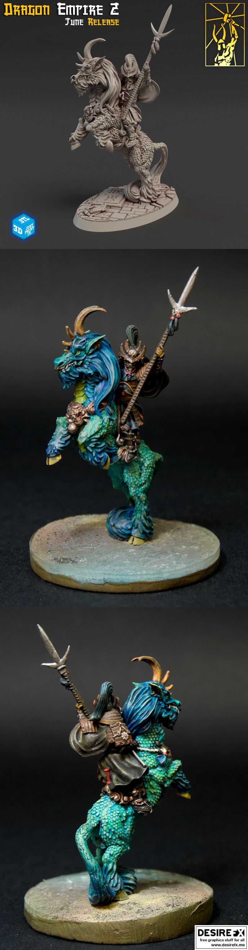 Kirin - 动漫游戏角色3D打印模型|Kirin – 3D Print Model