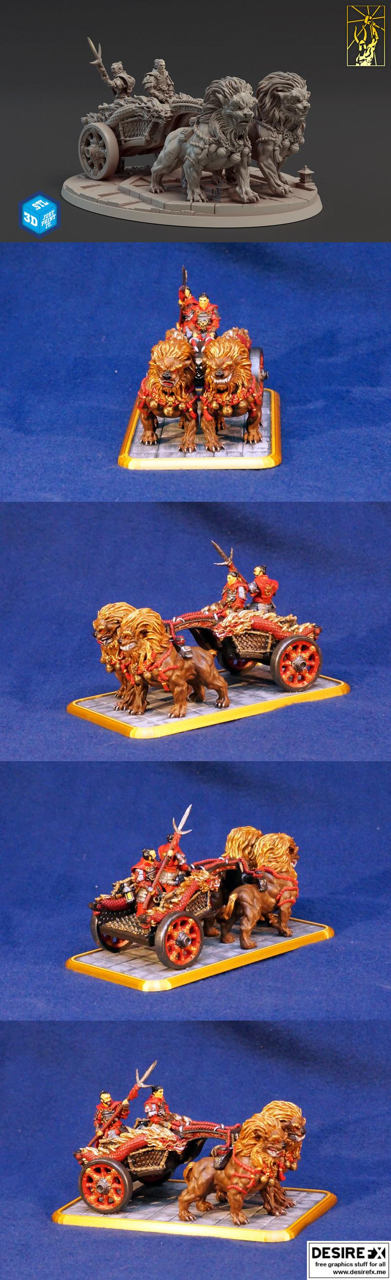 Chariot – 3D打印模型：赛博战车系列角色造型|Chariot – 3D Print Model