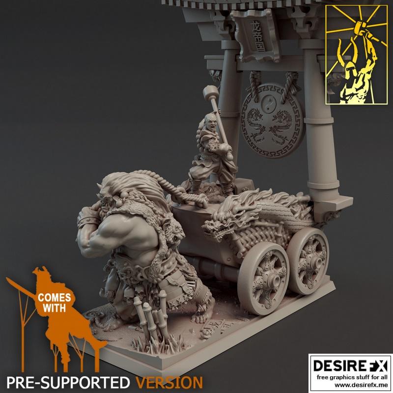 Kimon之门 3D打印模型|Kimon Demon Gate – 3D Print Model