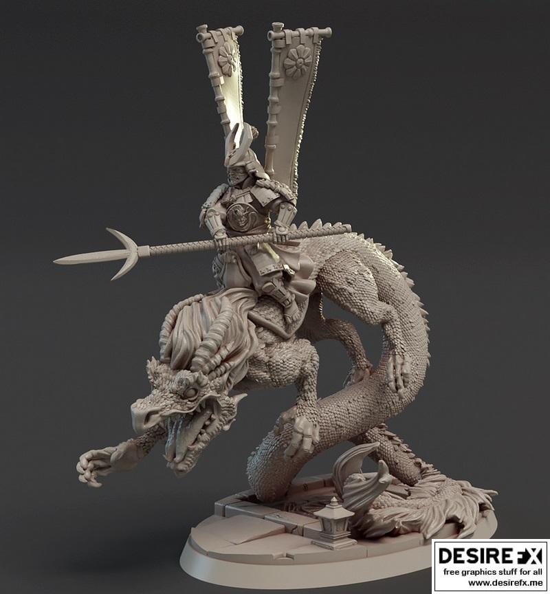 龙骑兵2 3D打印模型|Dragon Cavalry 2 – 3D Print Model