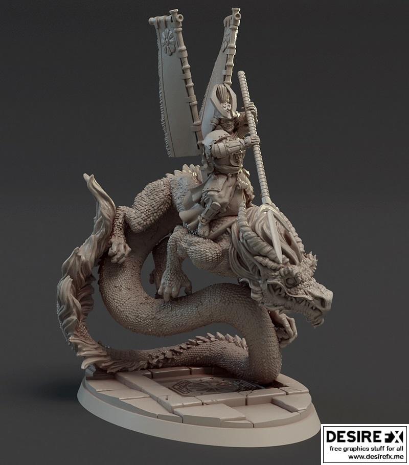 龙骑兵1——3D打印模型|Dragon Cavalry 1 – 3D Print Model