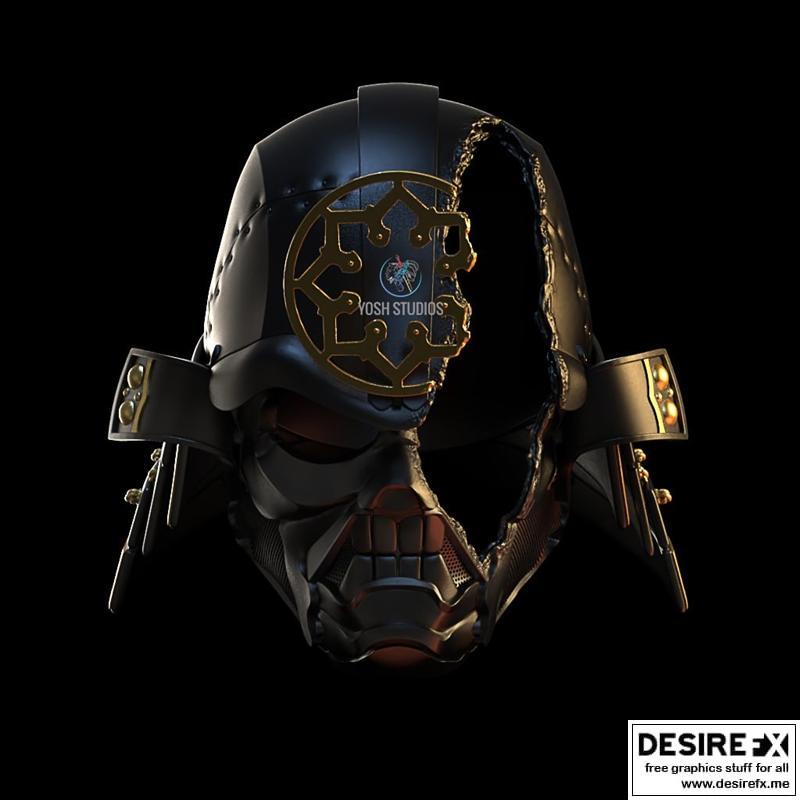 三国达斯维达 3D打印模型|Sengoku Darth Vader – 3D Print Model STL