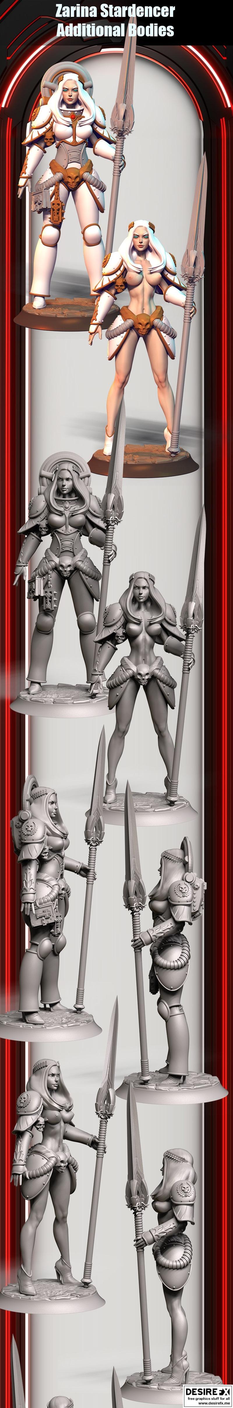 Zarina Stardencer 3D打印模型|Zarina Stardencer – 3D Print Model STL