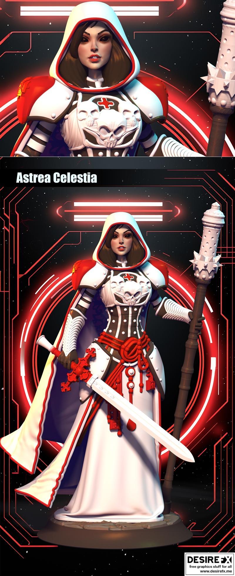 Astrea Celestia 3D打印模型|Astrea Celestia – 3D Print Model STL