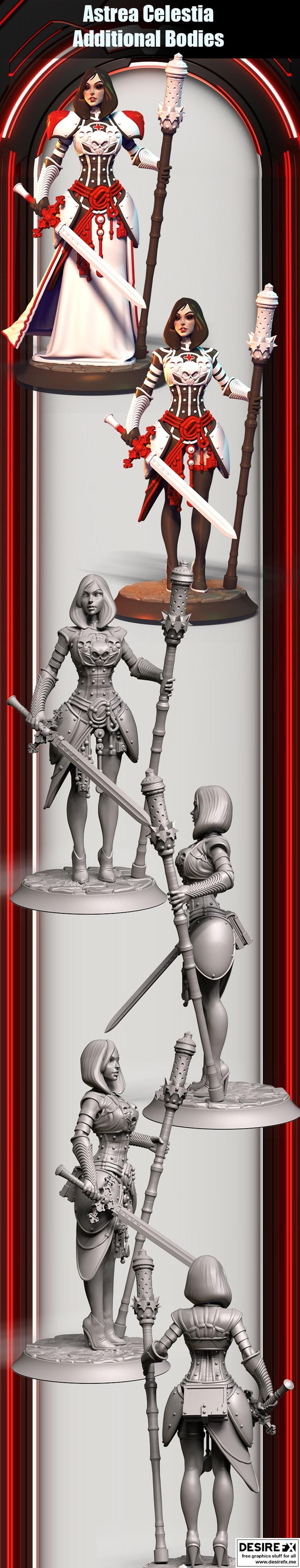 Astrea Celestia 3D打印模型|Astrea Celestia – 3D Print Model STL