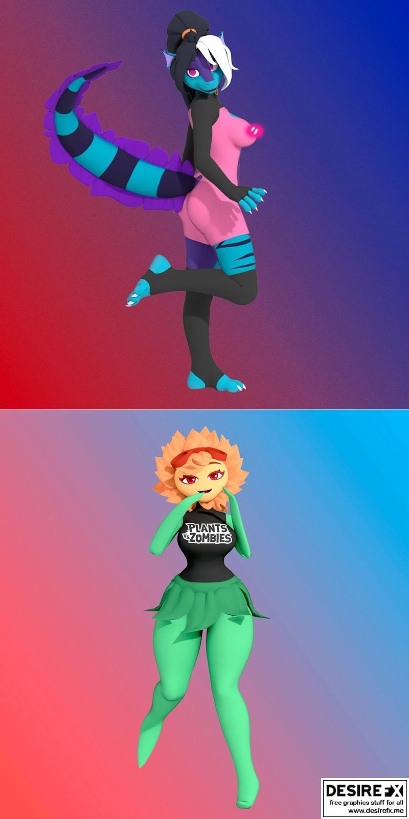 Exenthal与吉拉索向日葵——3D打印模型|Exenthal and Girasol Sunflower – 3D Print Model STL