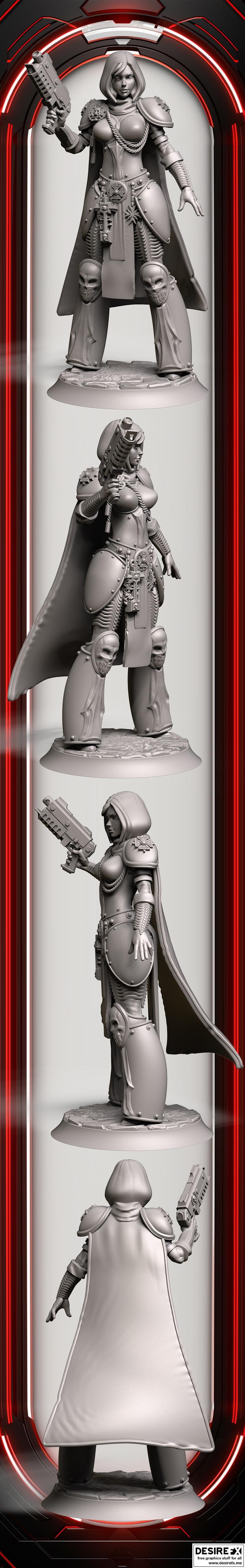 莱ona维拉特里亚 3D打印模型|Leona Virantium – 3D Print Model STL