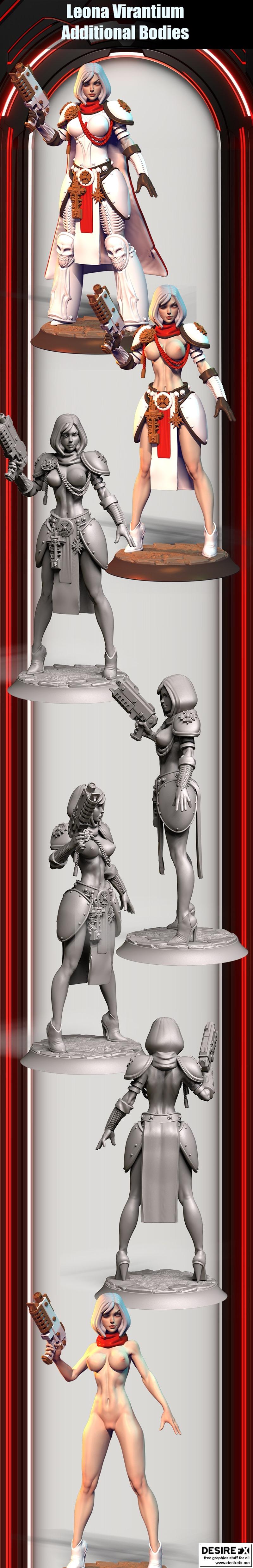 莱ona维拉特里亚 3D打印模型|Leona Virantium – 3D Print Model STL