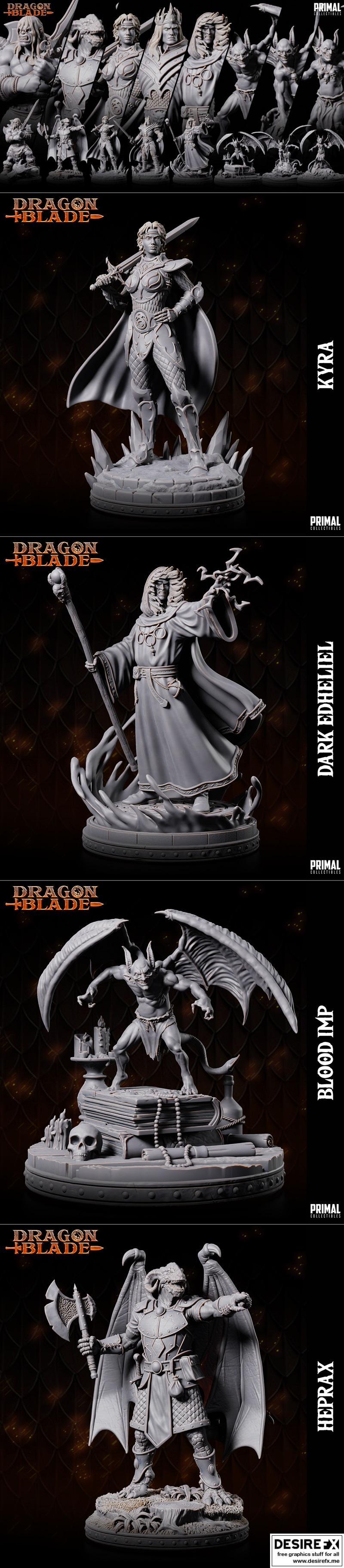 Primal Collectibles 11月新品发布：动漫游戏角色3D打印模型STL文件|Primal Collectibles November 2023 – 3D Print Model STL