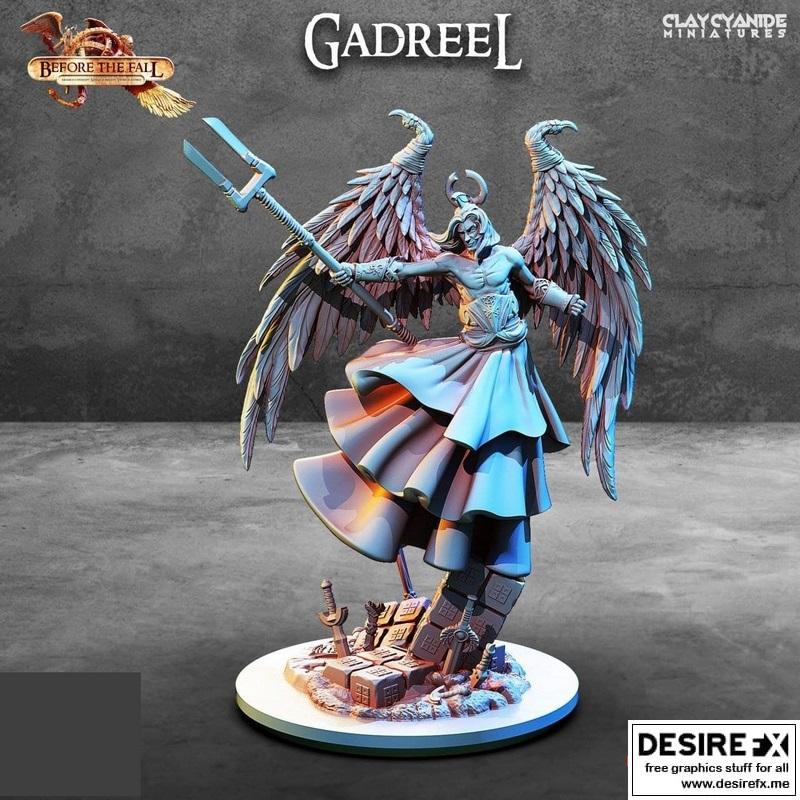 Gadreel 3D打印模型|Gadreel – 3D Print Model