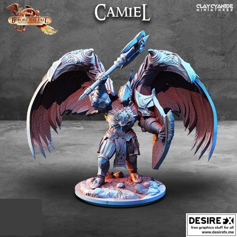 Camiel - 动漫角色3D打印模型|Camiel – 3D Print Model