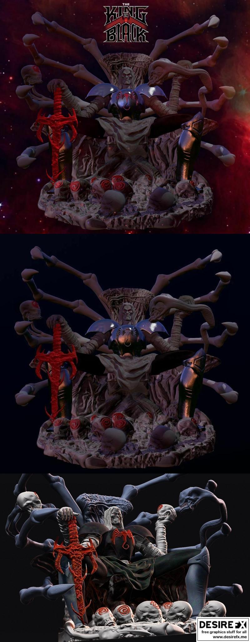 Knull——共生体之神 3D打印模型|Knull the God of Symbiotes – 3D Print Model