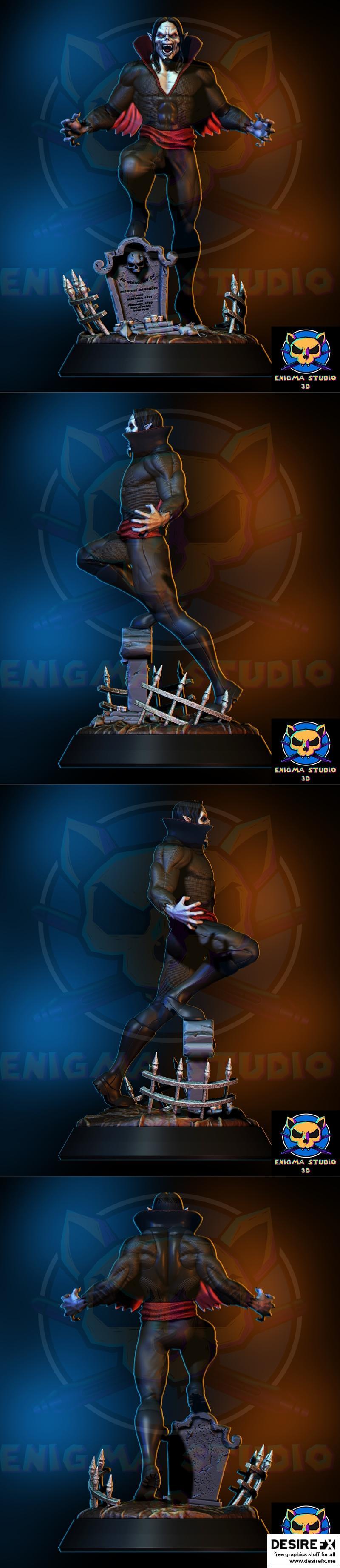 莫比乌斯粉丝艺术-3D打印模型|Morbius Fan Art – 3D Print Model STL