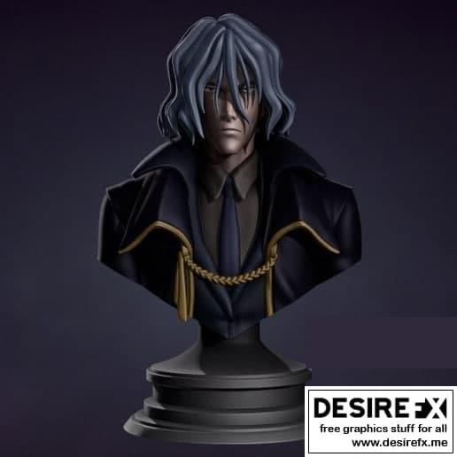 暴力之怒——太空牛仔3D打印模型|Vicious Bust – Cowboy Bebop – 3D Print Model