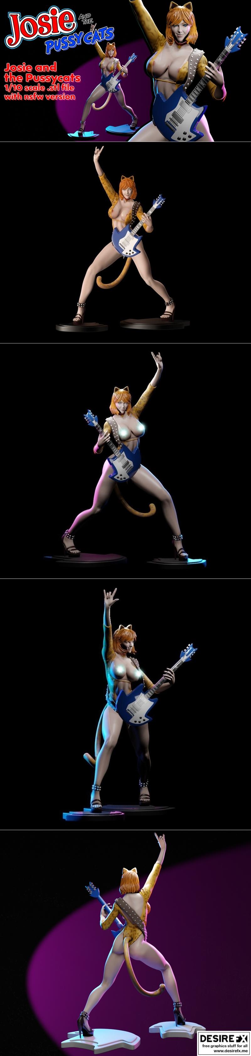 Josie 3D打印模型|Josie – 3D Print Model STL