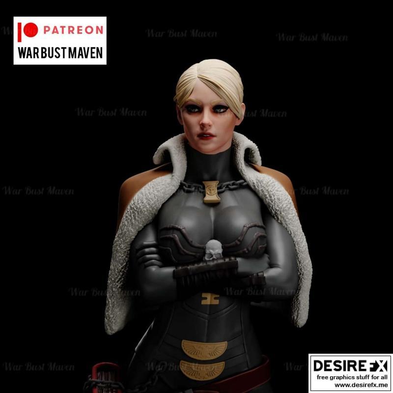 瓦尔特3D打印模型|Inquisitor Vail – 3D Print Model STL