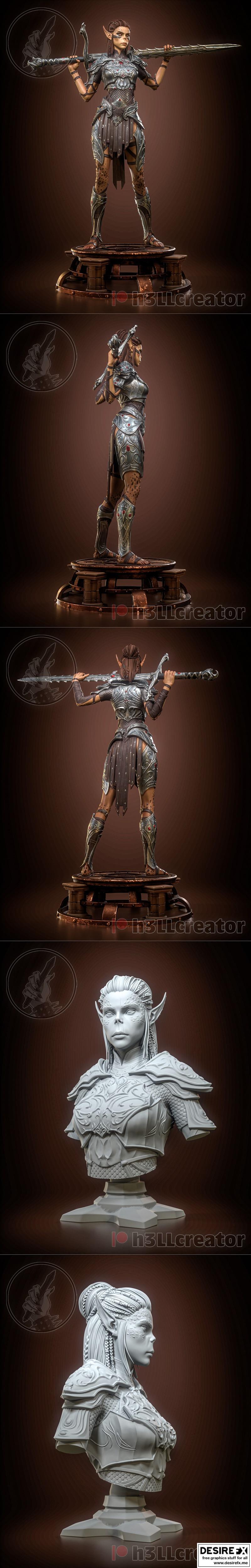 H3LL creator – Lae Zel – 3D打印模型|h3LL creator – Lae Zel – 3D Print Model STL