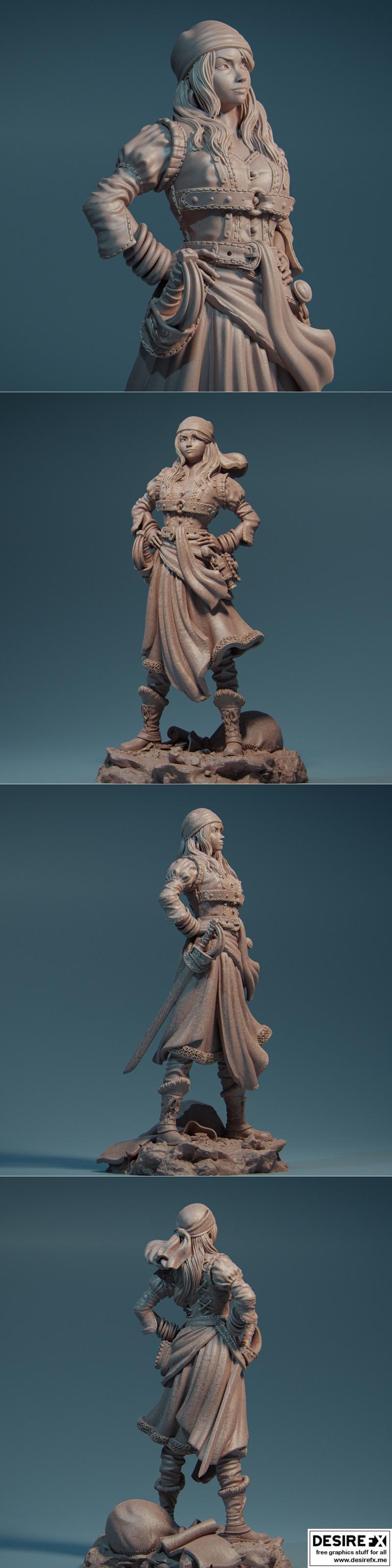 Nerikson 机器人少女 3D打印模型|Nerikson – Robber Girl – 3D Print Model STL