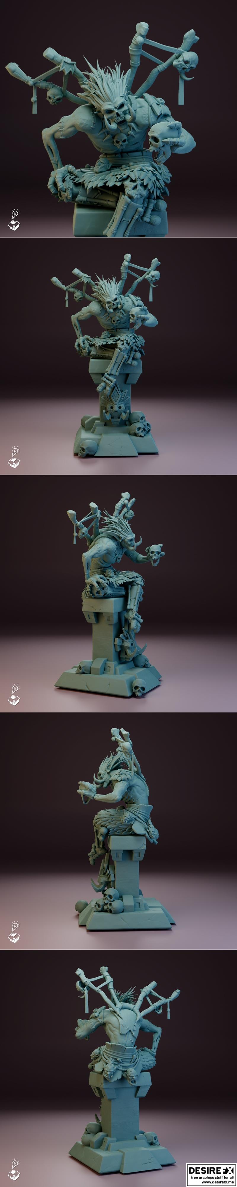 Bwonsamdi 3D打印模型|Bwonsamdi – 3D Print Model STL