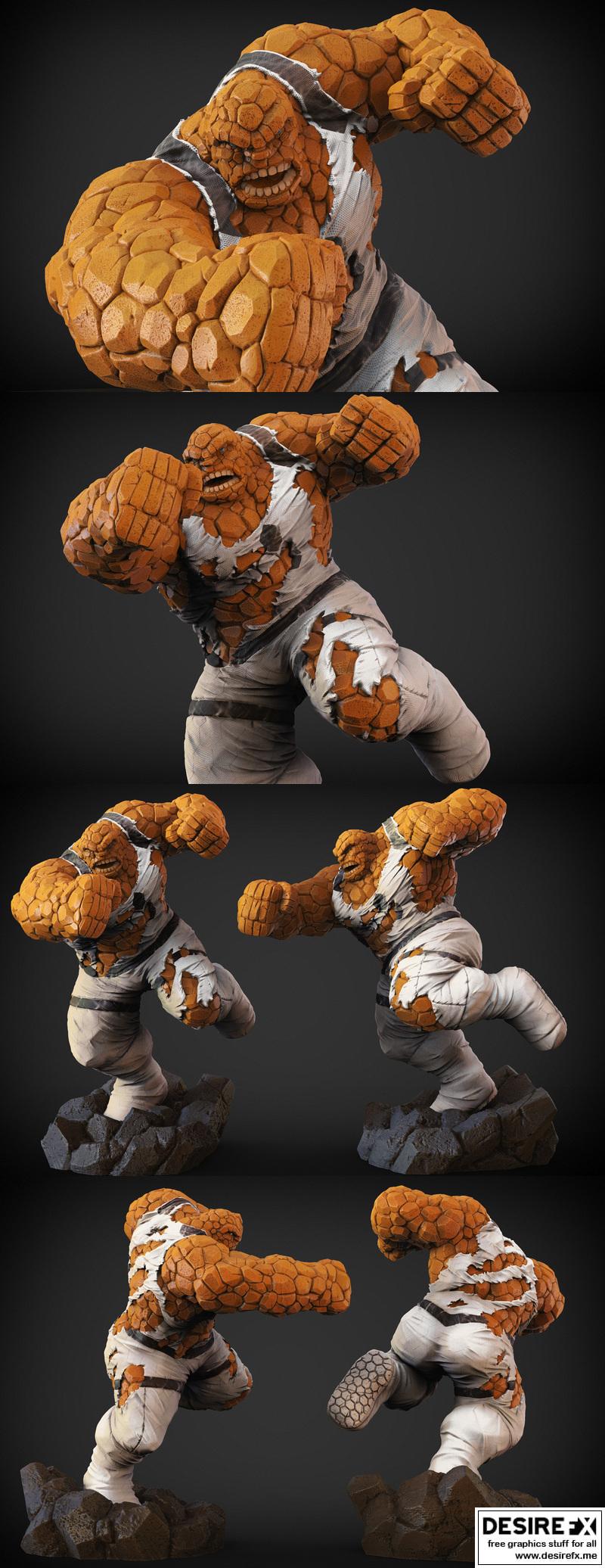 《The Thing》3D打印模型|The Thing – 3D Print Model