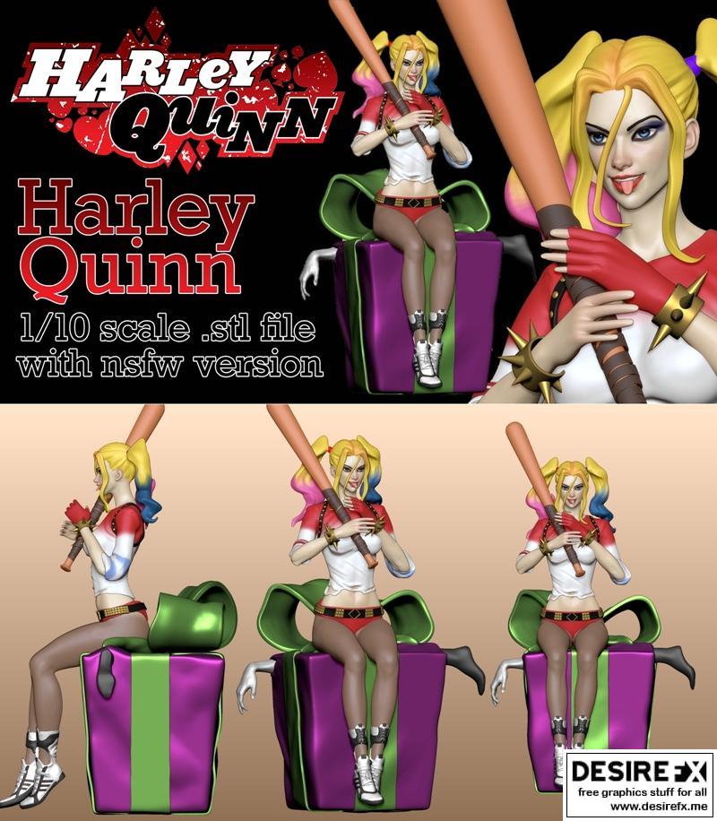 Pggasta 3D – Harley Quinn – 3D Print Model STL