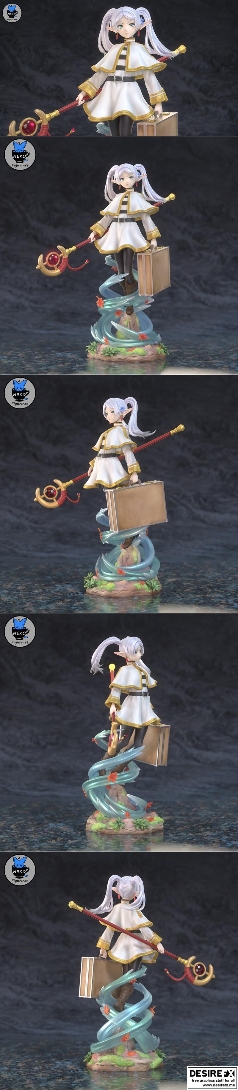 弗里尔3D打印模型|Neko Figurines – Frieren – 3D Print Model STL
