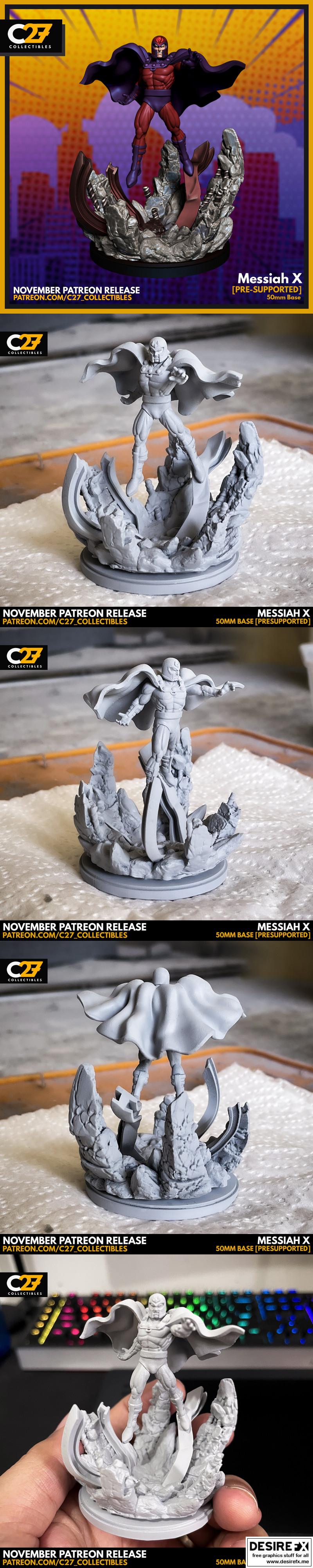 梅瑟亚X - 3D打印模型|Messiah X – 3D Print Model