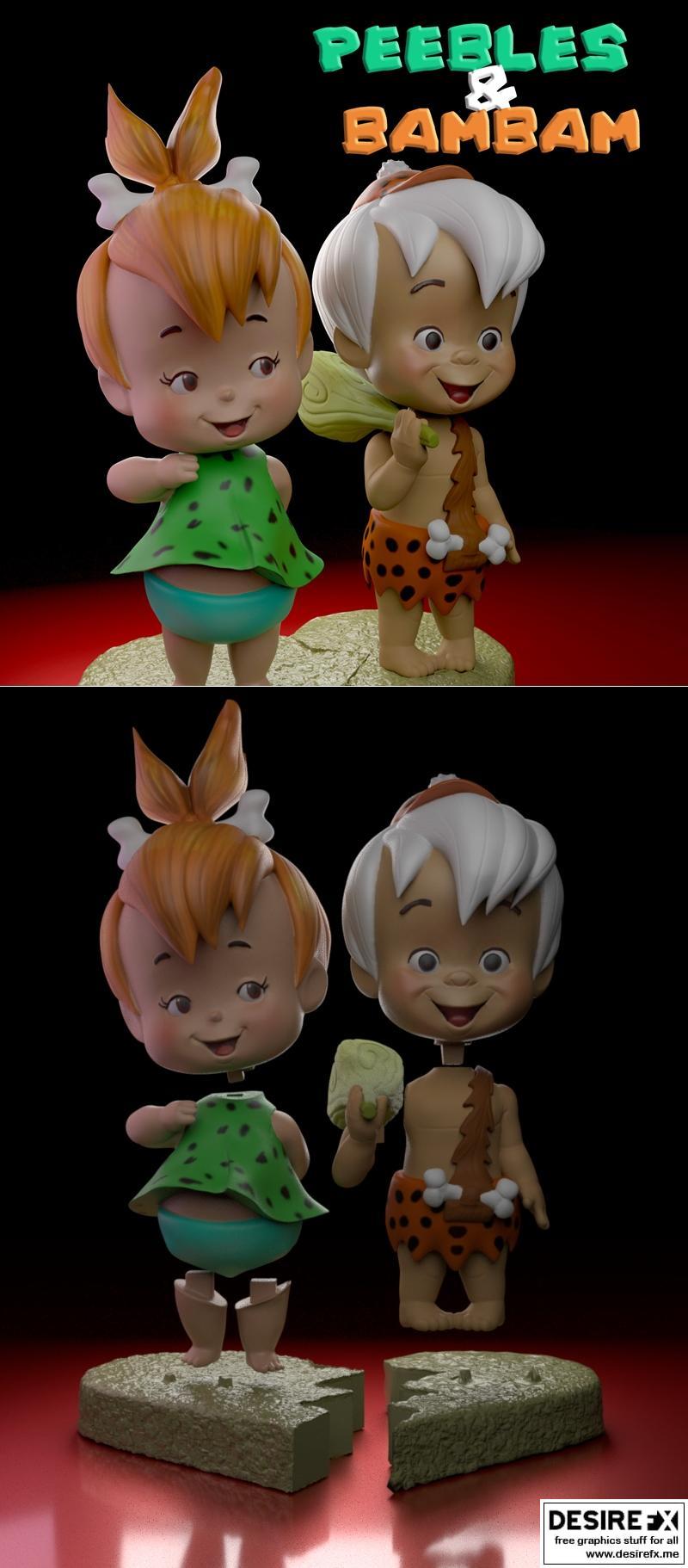 Peebles Bambam 3D打印模型|Peebles Bambam – 3D Print Model STL