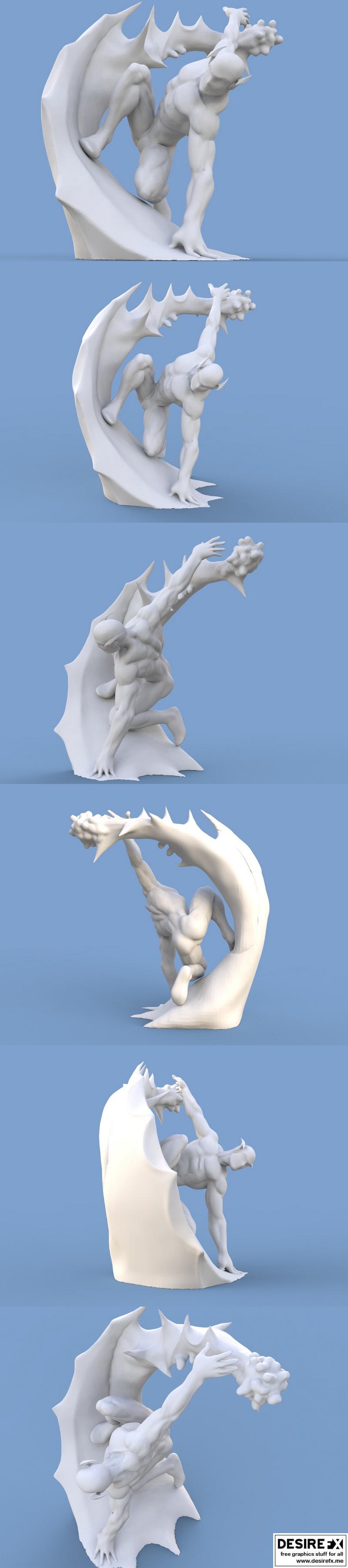 3D打印模型：赛博朋克2077 - 阿丽塔战斗装甲|Flash – 3D Print Model