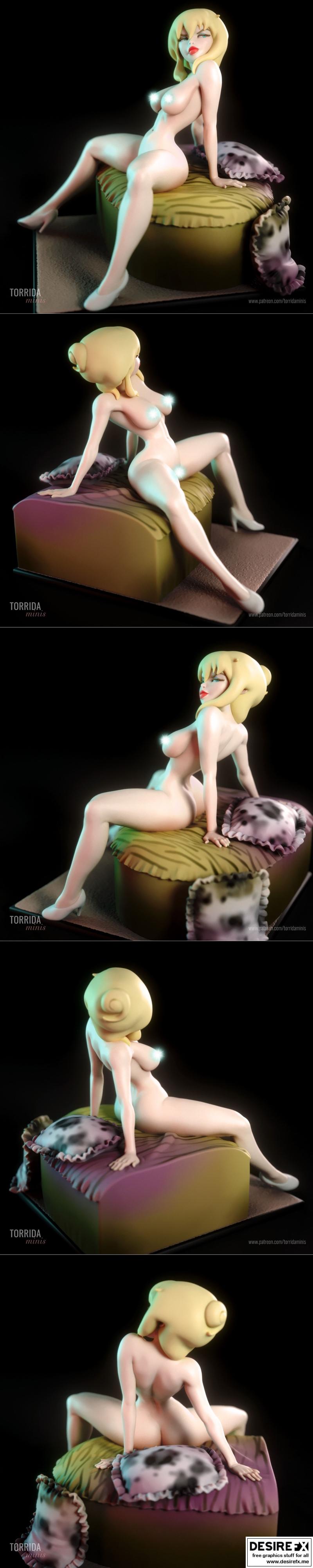 Torrida Minis - Holli Would - 3D打印模型|Torrida Minis – Holli Would – 3D Print Model STL