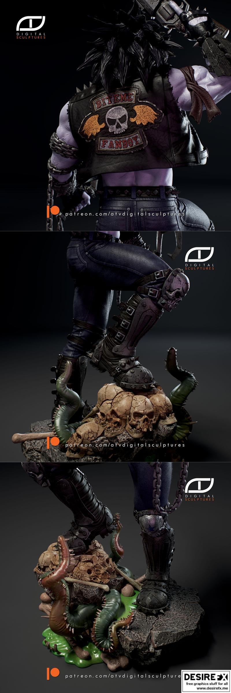 ATV洛博 3D打印模型|ATV – Lobo – 3D Print Model STL