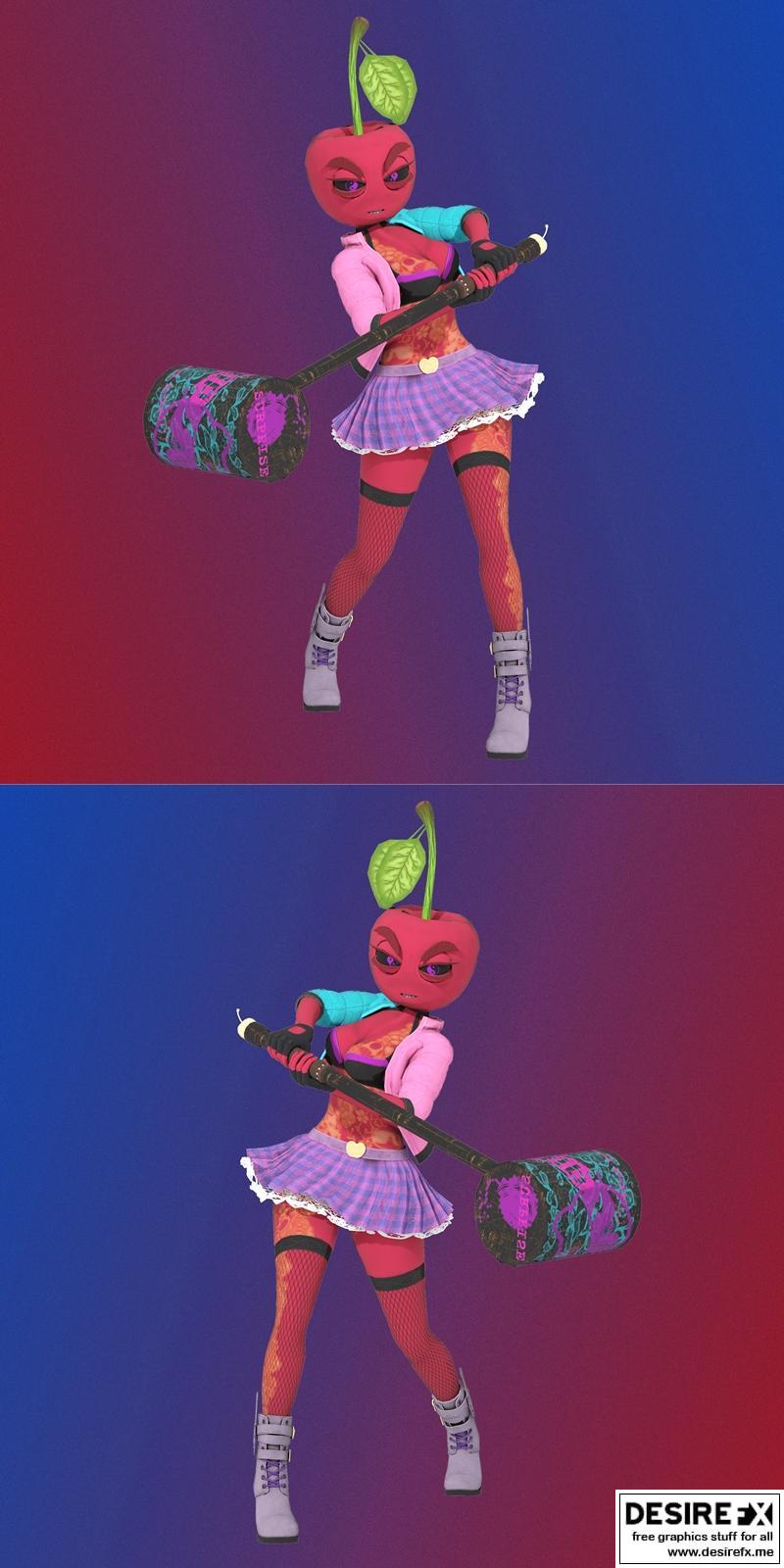 樱桃——3D打印模型|Cherry – 3D Print Model STL