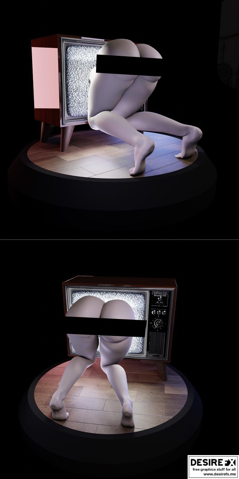 Sadako 3D打印模型|Sadako Rear – 3D Print Model STL