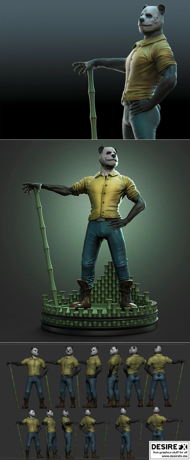 Gouhin – 3D打印模型：动漫角色立体模型|Gouhin – 3D Print Model STL