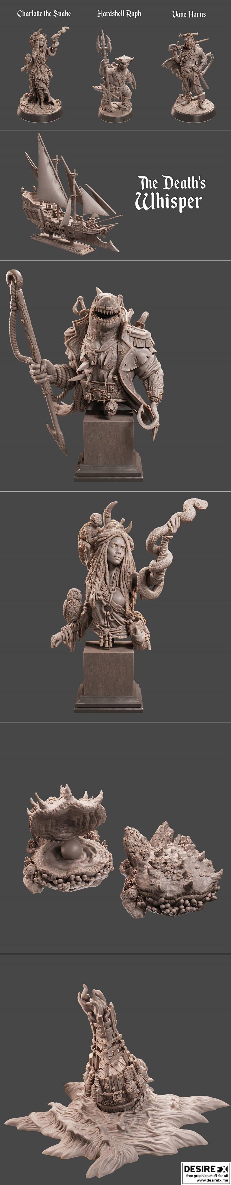 洛特工作室幻想系列——狂怒风暴 2023 3D打印模型|Loot Studio Fantasy – Envious Tempest October 2023 – 3D Print Model STL