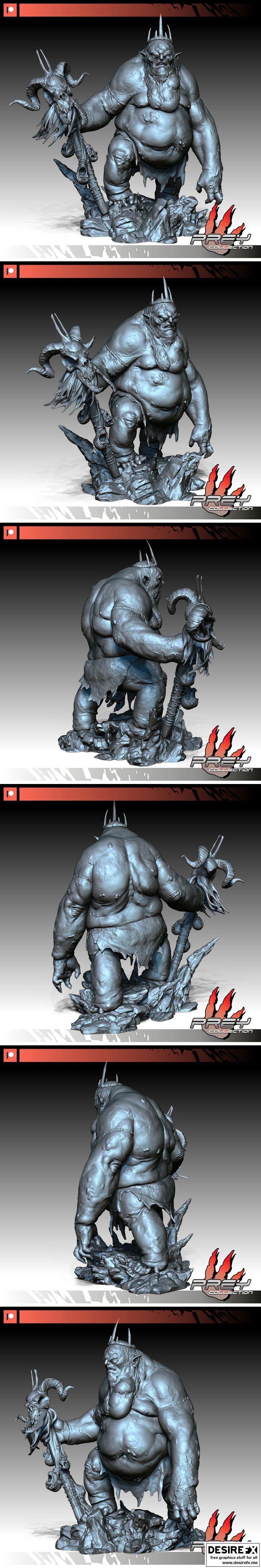 Goblin King 3D打印模型|Goblin King – 3D Print Model