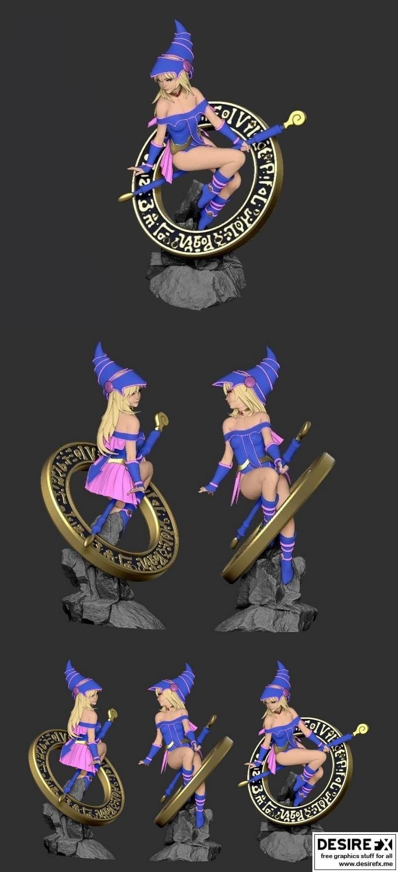 Dark Magician Girl – 3D Print Model