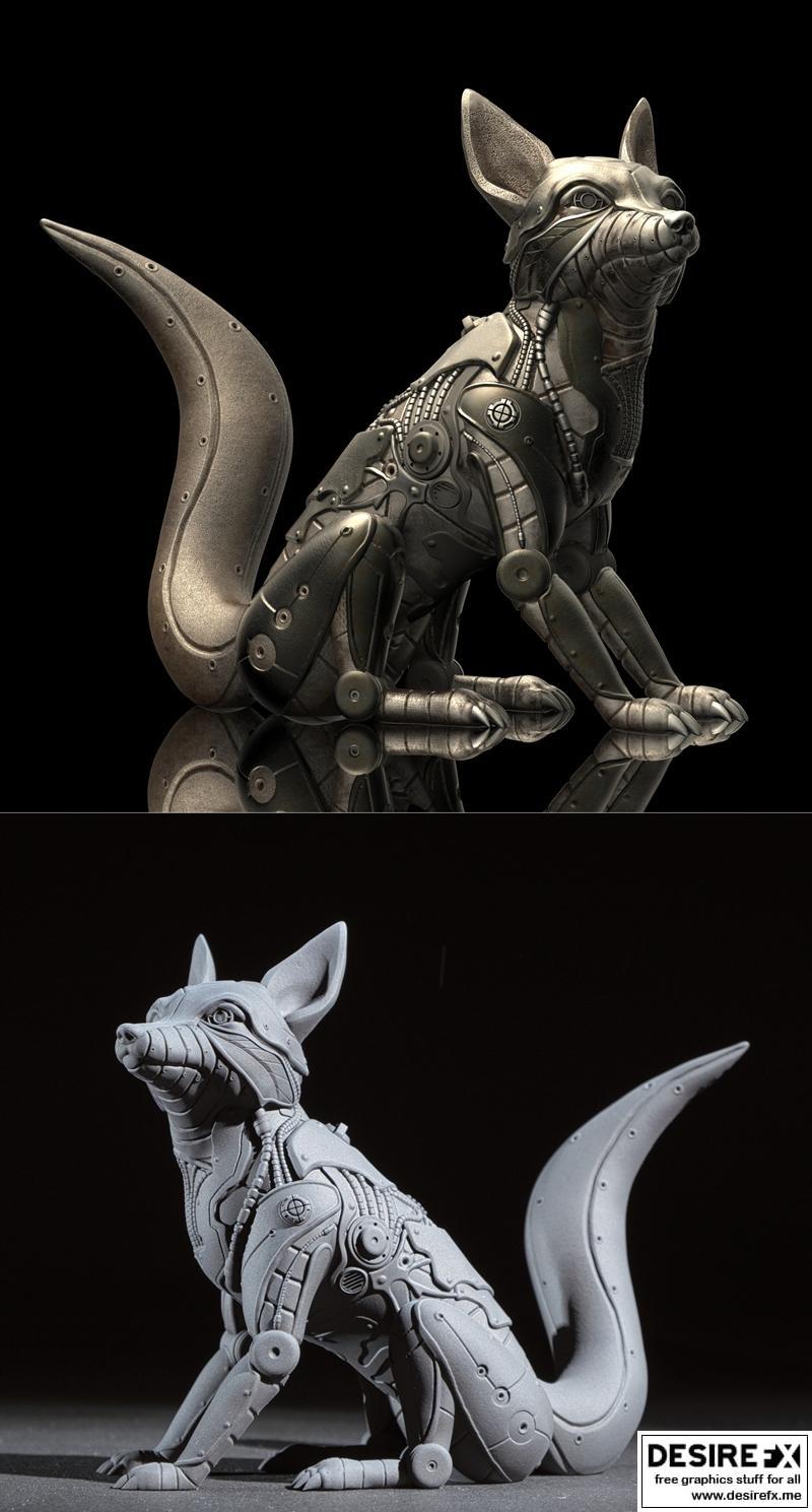 Fox Machina 3D打印模型|Fox Machina – 3D Print Model STL