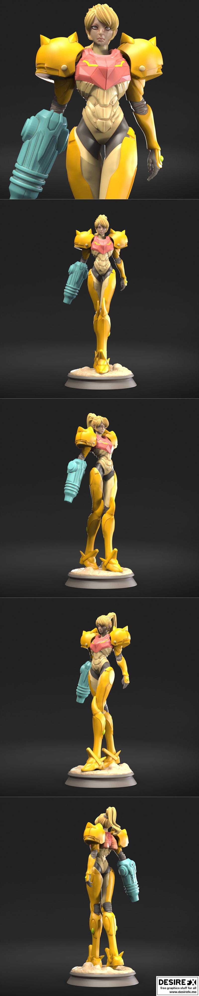 萨姆斯——3D打印模型|Samus – 3D Print Model STL