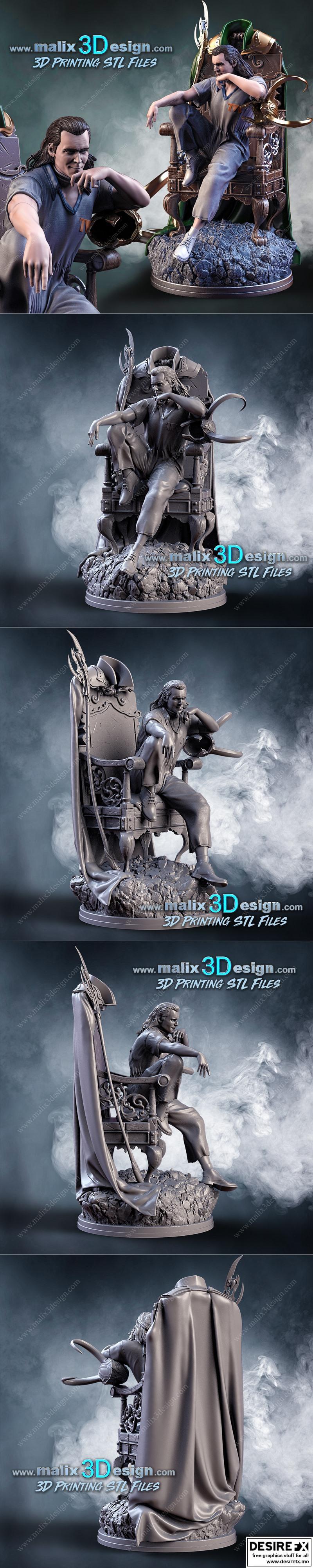 Sanix – 赖克 – 3D打印模型|Sanix – Loki – 3D Print Model STL