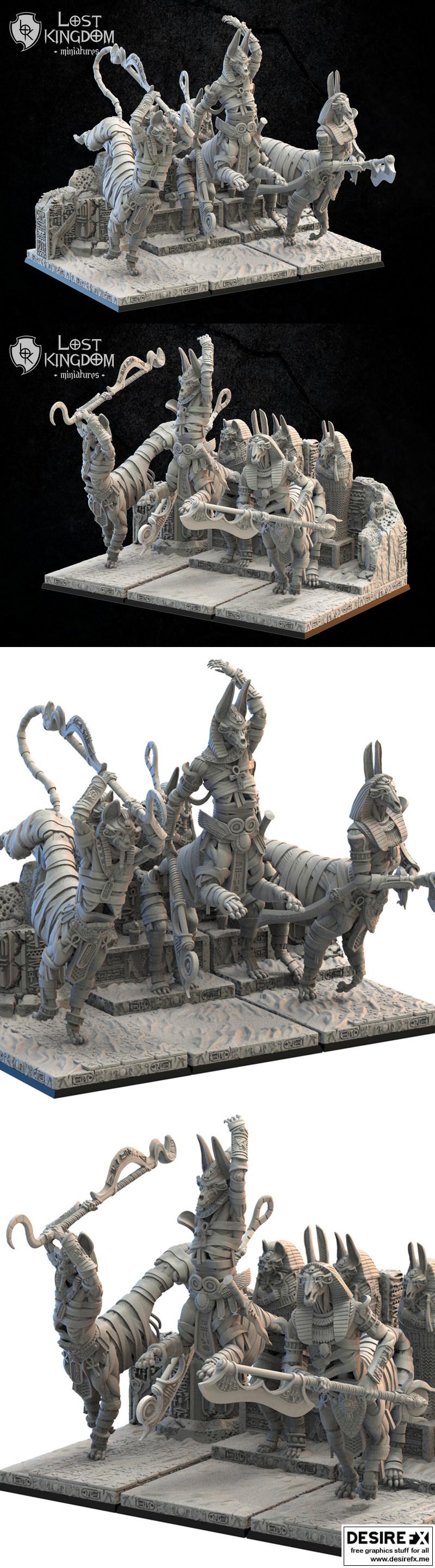 Tomb Guardians 3D打印模型|Tomb Guardians – 3D Print Model