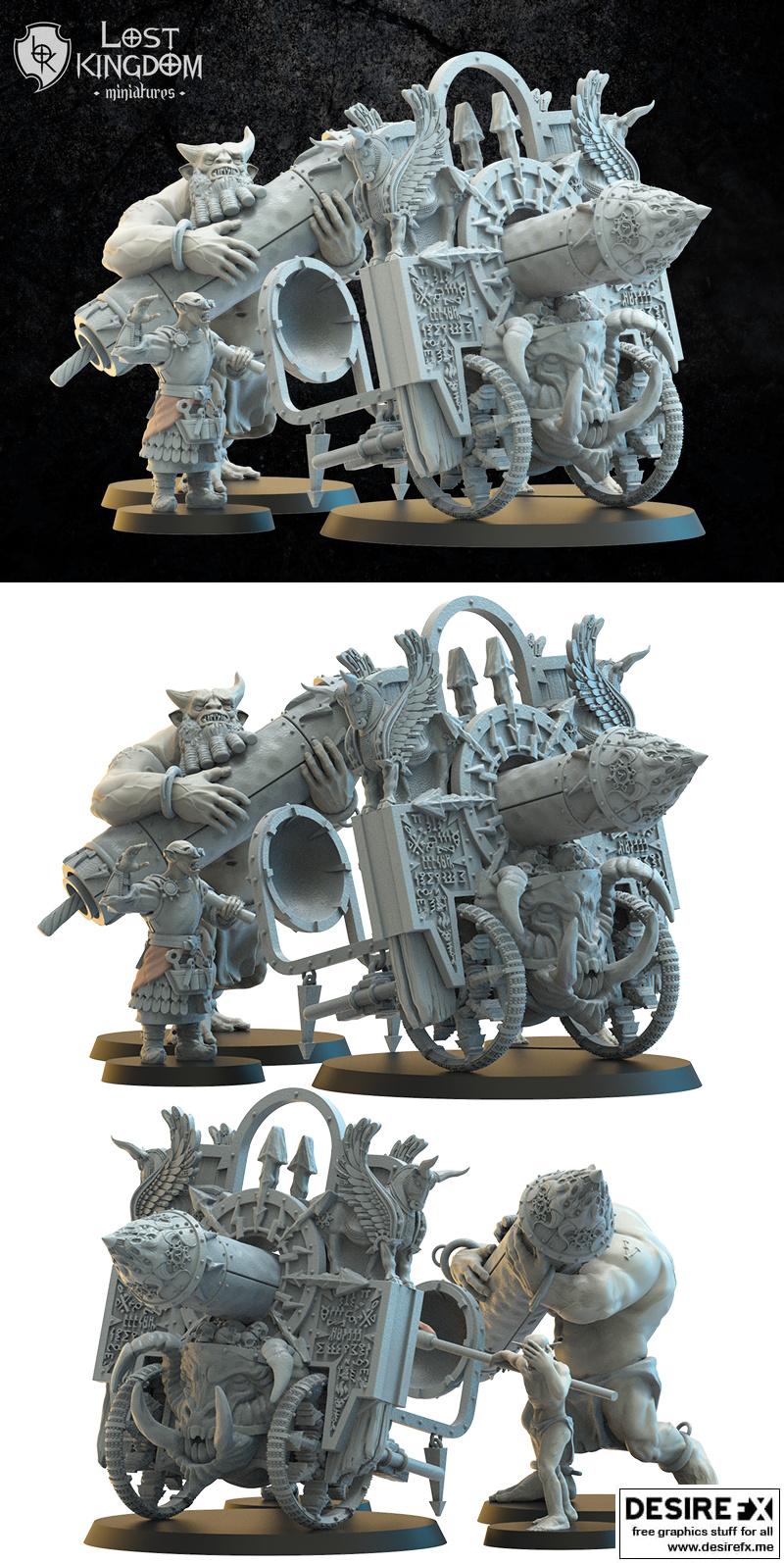 魔神殿兰珠 3D打印模型|Magmhorin Dalianzhu – 3D Print Model