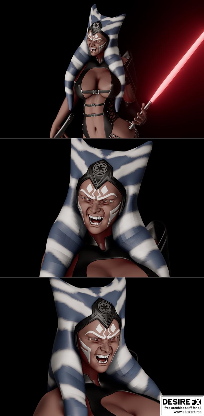 Pggasta 3D – Ashoka Tano – 3D Print Model STL