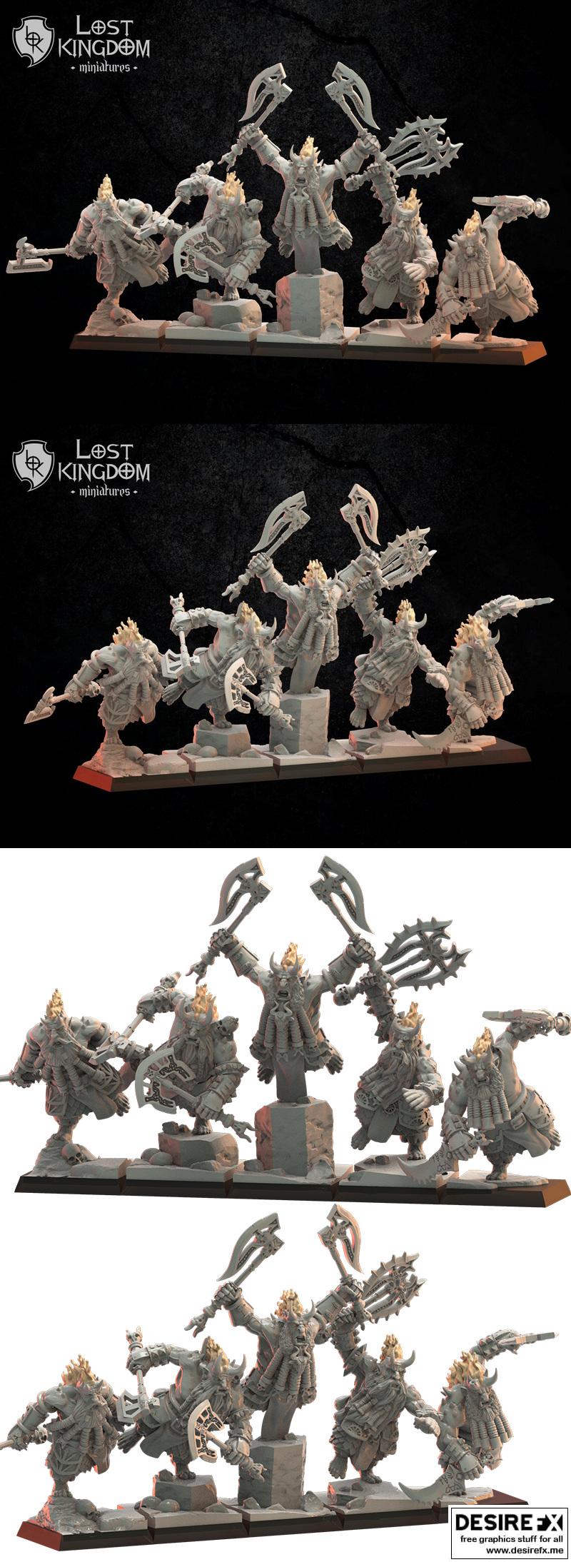 狂战士单位——3D打印模型|Berserker Unit – 3D Print Model