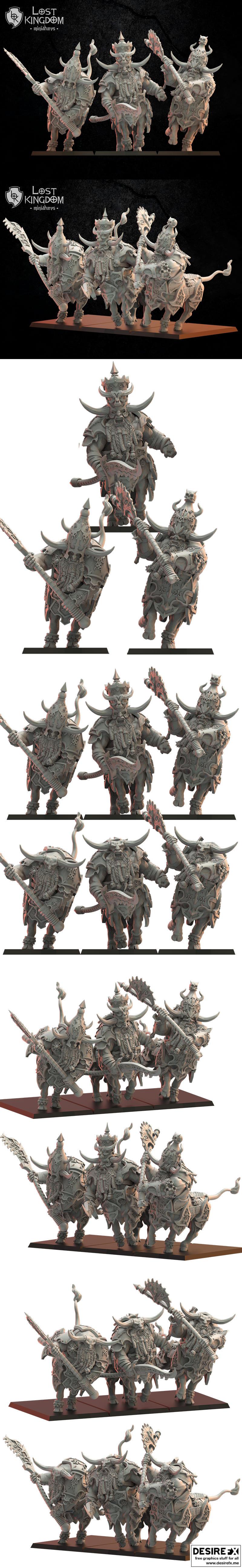 被选中的布勒·塔尔斯——3D打印模型|Anointed Bul-Thaurs – 3D Print Model